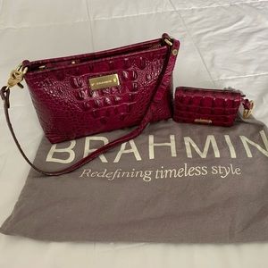 Brahmin Lorelei bundle in Peony Pink